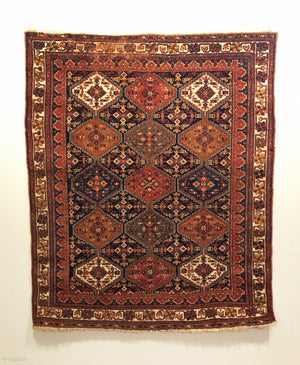 4’9" X 4’0" 19th Century Antique Afshar Rug