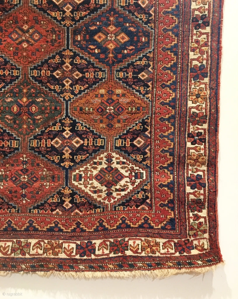 4’9" X 4’0" 19th Century Antique Afshar Rug