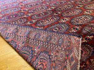 9‘8“ X 7’ 19th Century Antique Tekke Main Rug