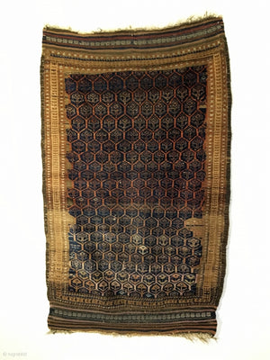 5'5" X 3'4" 19th Century Baluch Rug