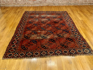 6’11" X 8’2" 19th Century Ersari Main Carpet