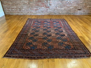 6’1" X 8’5" 19th Century Ersari Main Carpet