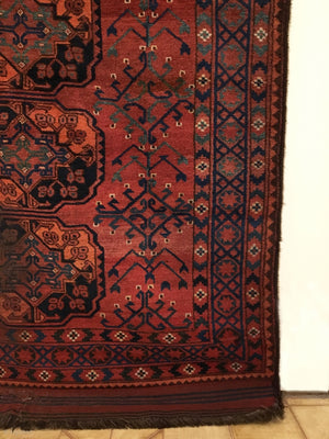 10'4" X 7'7" 19th Century Ersari Main Carpet