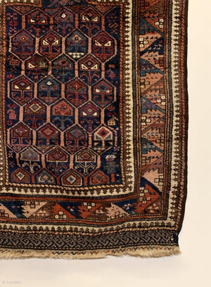 3’9” X 2’4” 19th Century Timuri Prayer Rug