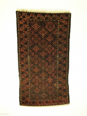 5' X 2'9" 19th Century Timuri Rug