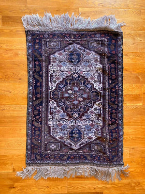 4’7” X 3’2” 20th Century Baluch Tribal Rug