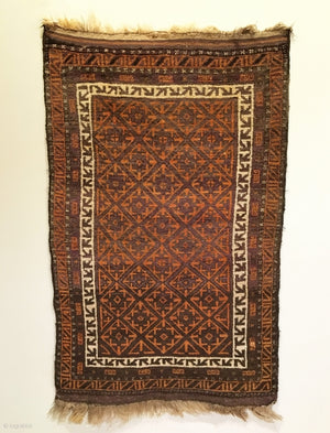 5'3" X 3'3" Afghan Baluch Rug