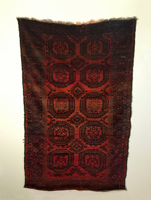 5'2" X 3'3" Afghan Baluch Rug