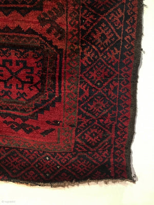 5'2" X 3'3" Afghan Baluch Rug