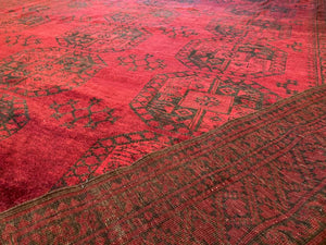 11’10” x 8’8” Afghanistan Ersari Main Rug