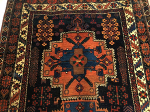 9’2” X 5’4” Afshar Long Rug