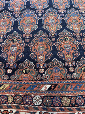 60" X 50" Afshar Shield Rug [SH-104]