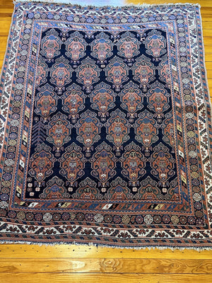 60" X 50" Afshar Shield Rug [SH-104]