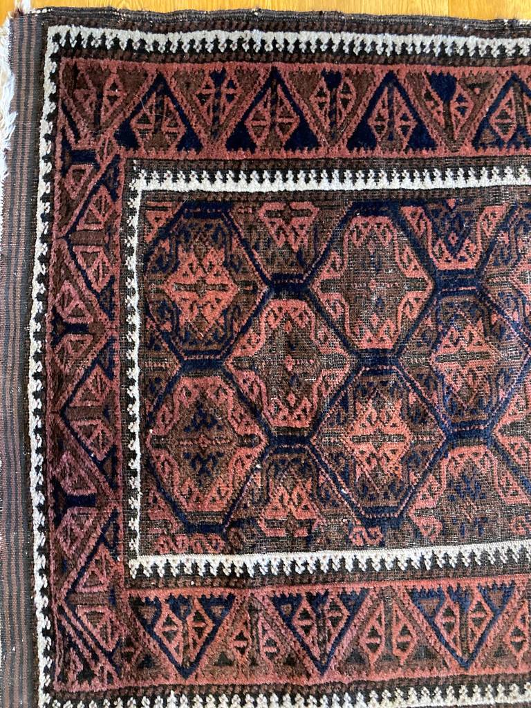 5'3" X 2'9" Antique 19th Century Timuri Rug