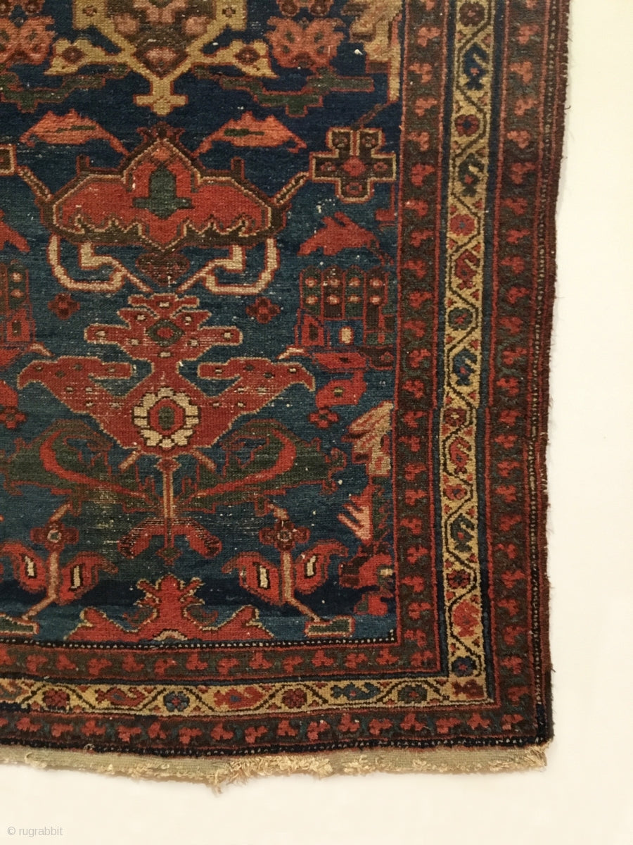 8’0” X 3’4” Antique Bakhtiari Long Rug