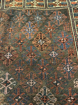 2'10" X 4'11" Antique Baluch Rug [SH-167]