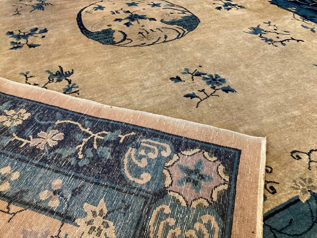 9'8" X 8' Antique Chinese Rug