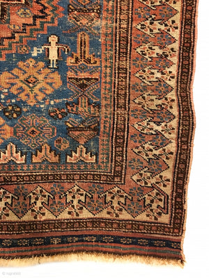 6’0” X 4’3” Antique Early Afshar Rug