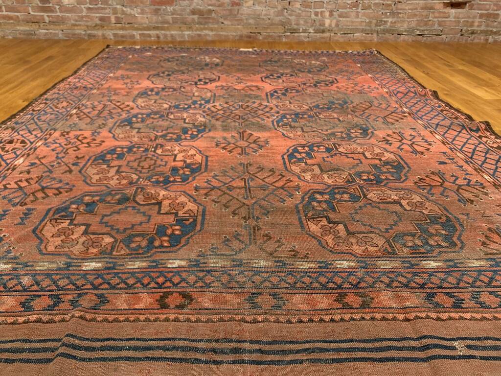 7'0" X 9'3" Antique Ersari Carpet