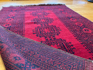 5’10” X 3’11” Antique Ersari Main Carpet