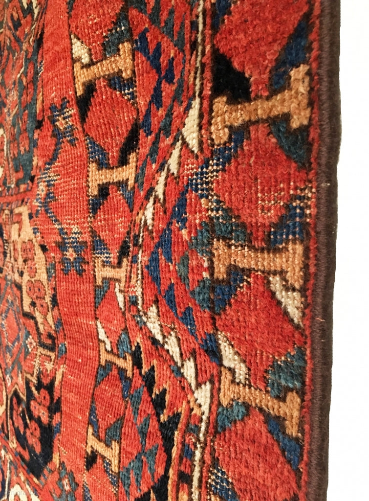 6'3" X 8'1" Antique Ersari Main Carpet