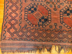 11'6" X 8'8" Antique Ersari Main Carpet