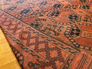 11'6" X 8'8" Antique Ersari Main Carpet