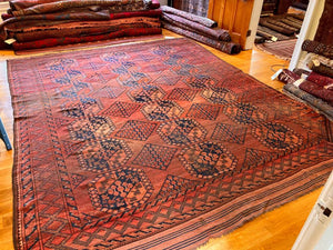 11' X 9'4" Antique Ersari Main Carpet