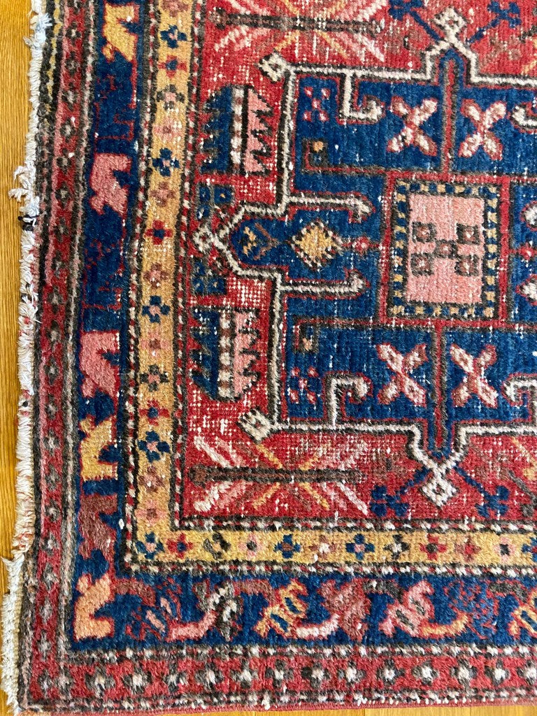 10’3” X 3’1” Antique Karadja Rug