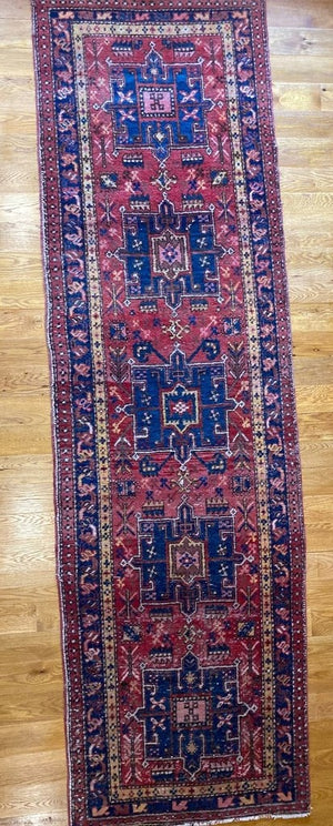 10’3” X 3’1” Antique Karadja Rug