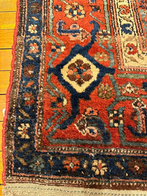 4'7" X 6' Antique Koliyai Tribal Rug