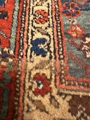 4'7" X 6' Antique Koliyai Tribal Rug