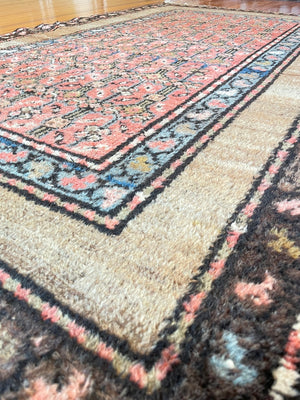 3’6" X 5’7" Antique Kurdish Tribal Rug