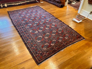 9' x 5'1" Antique Mahdad Khani Tribal Rug