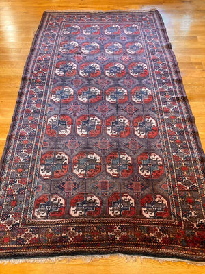 9' x 5'1" Antique Mahdad Khani Tribal Rug