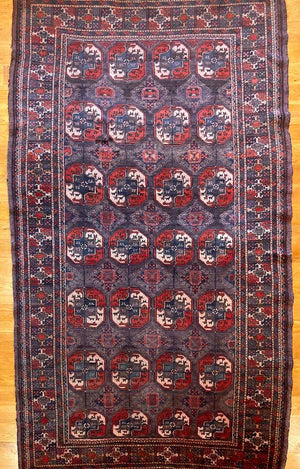 9' x 5'1" Antique Mahdad Khani Tribal Rug