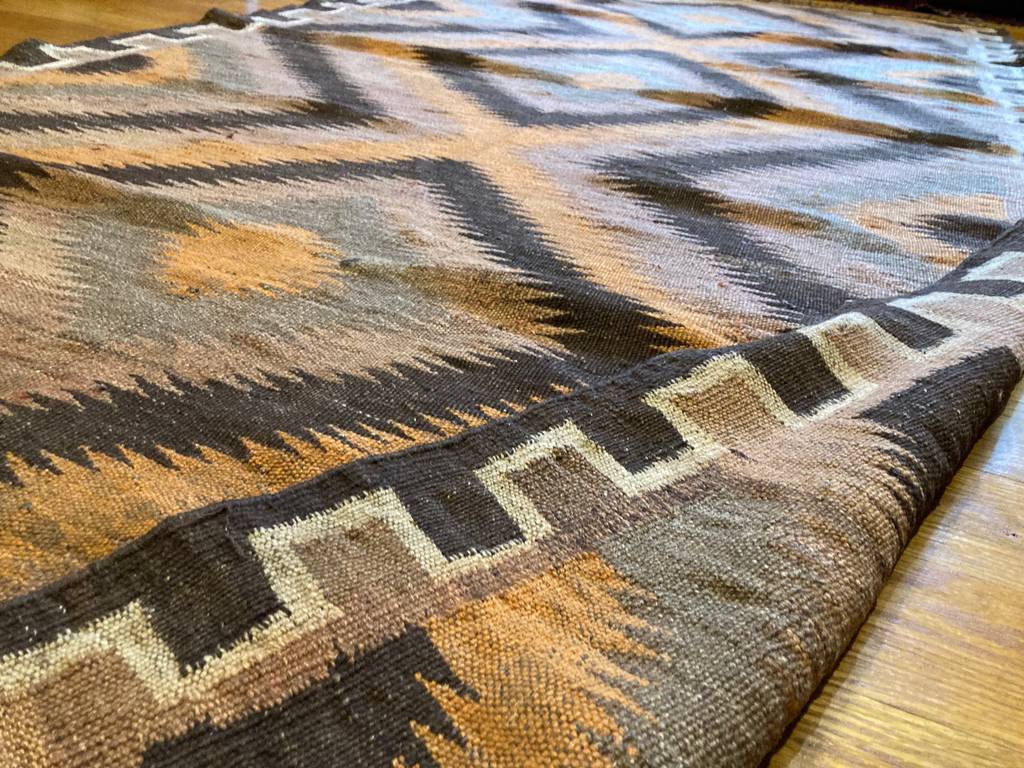 4’9" X 10’ Antique Maimana Kilim Runner