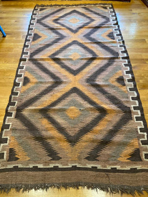 4’9" X 10’ Antique Maimana Kilim Runner