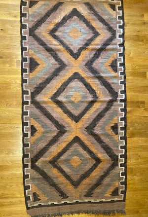 4’9" X 10’ Antique Maimana Kilim Runner