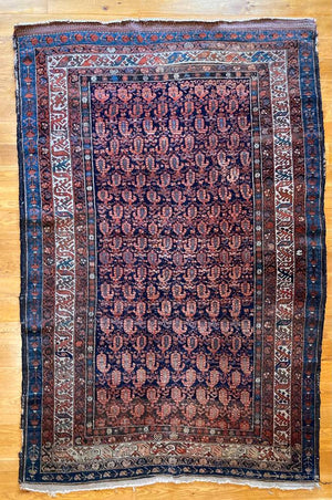 7'4" X 4'9" Antique Northwest Persian Rug