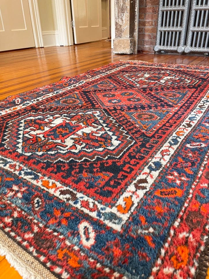 3'6" X 5'8" Antique Persian Kurdish Rug [SH-272]