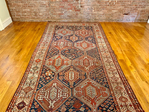 Antique Qashqai Long Rug