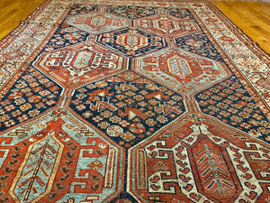 Antique Qashqai Long Rug