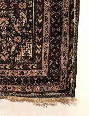 5’4” X 3’2” Antique Salar Khani Baluch Rug