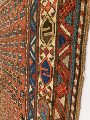 3’6” X 6’8” Antique Shahsavan Rug