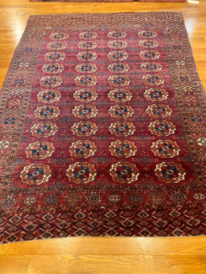 9'5" X 6'7" Antique Tekke Rug