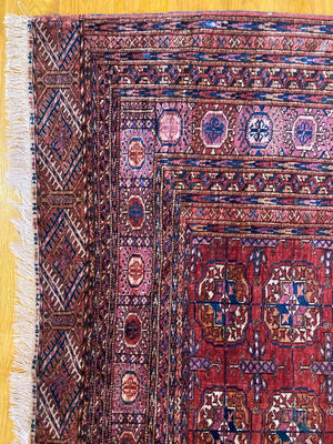 8' X 6'3" Antique Tekke Turkoman Main Carpet