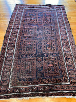 8'2" X 5'1" Antique Timuri Main Carpet