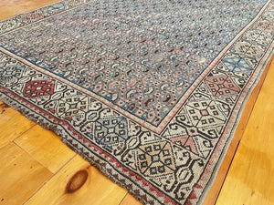 3'8" X 5'1" Antique Turkish Small Rug