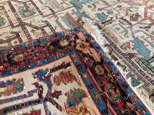 13'6" X 9'8" Azerbaijan Soumak Rug